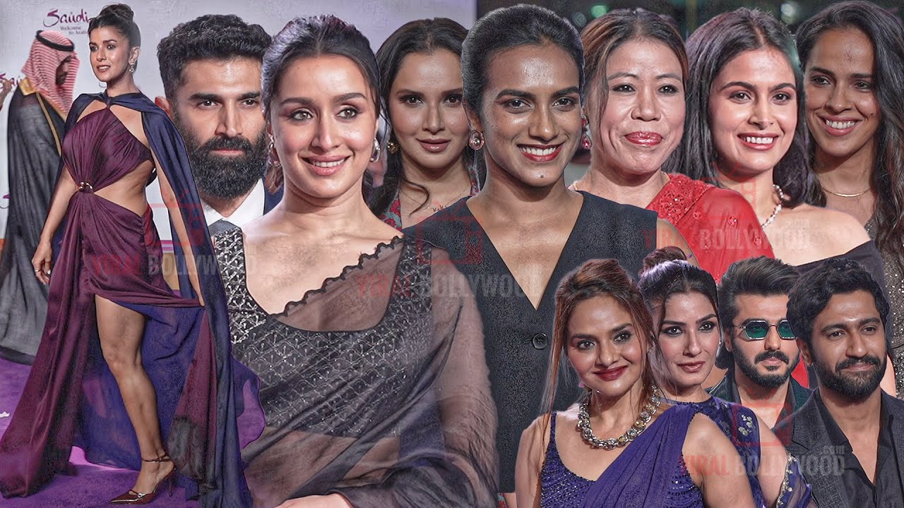 Celebrities arrives at Spectacular Saudi | Shraddha Kapoor, Aditya Roy Kapur, Arjun, Manu, Sania