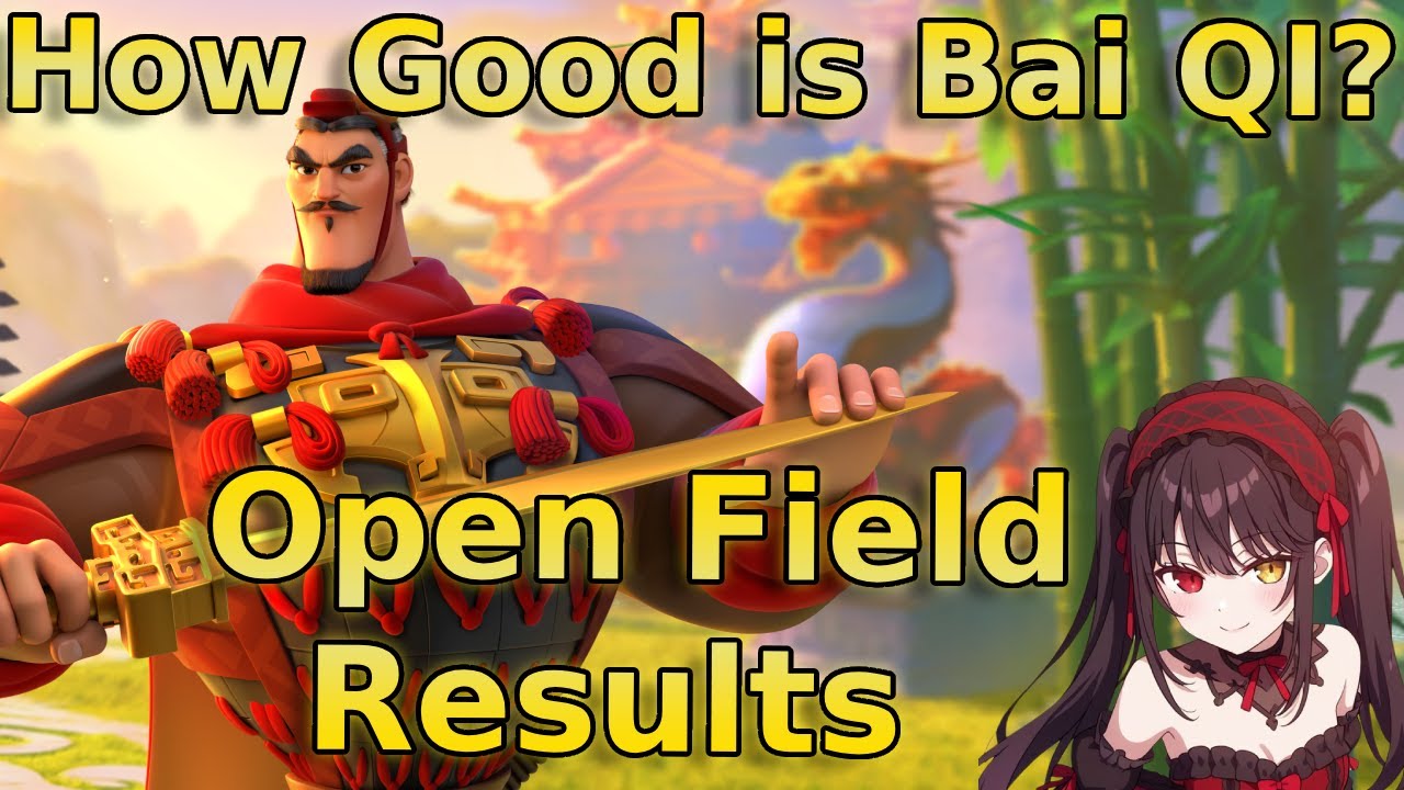 How Good Has Bai Qi Performed For Me In KVK? Rise Of Kingdoms