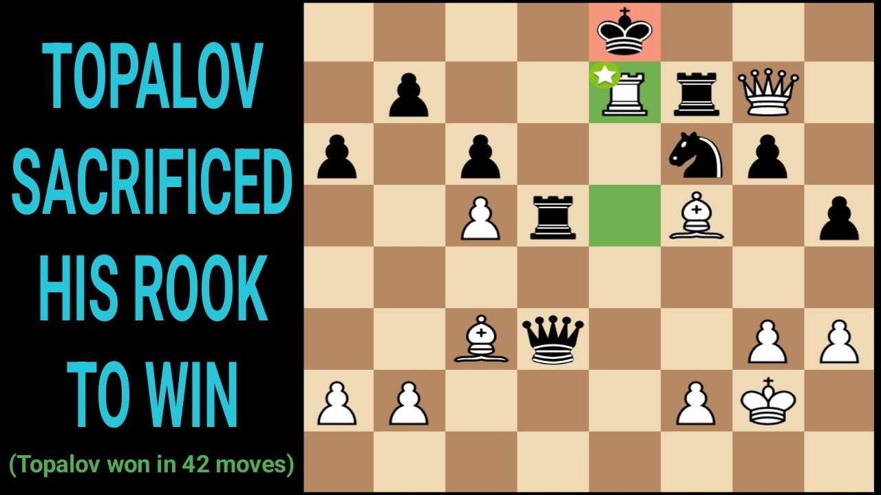 Veselin topalov vs Gata kamsky 2006 - Mtel Masters Tournament. Sofia, Bulgaria