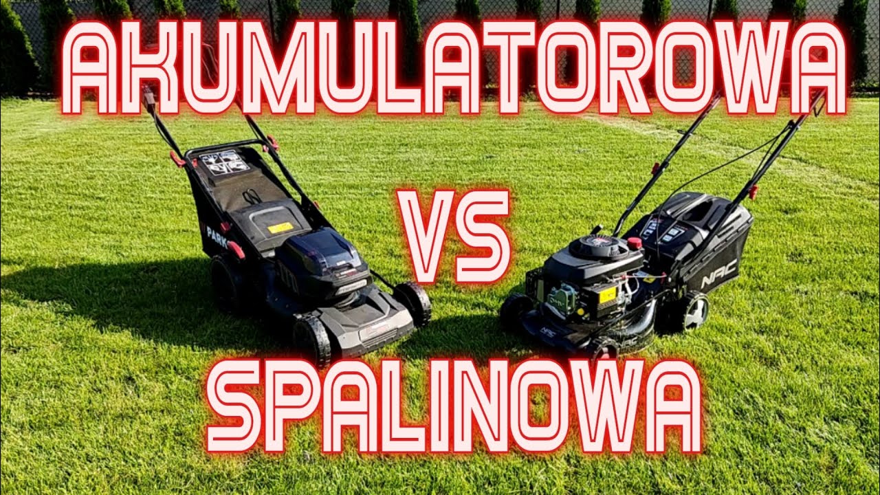 Porównanie kosiarek  Akumulatorowej PARKSIDE PERFORMANCE PPRMA 40 z spalinowym NAC LS42-146-NG.