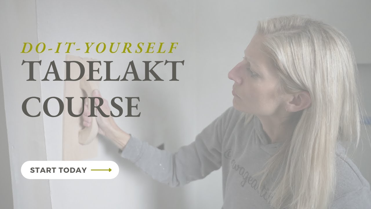 Do-It-Yourself Tadelakt Shower