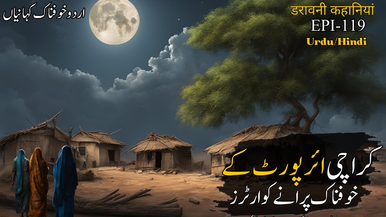 Old & Mysterious Quarter of Karachi Airport | خوفناک اردو کہانیاں | True Urdu Horror Stories New