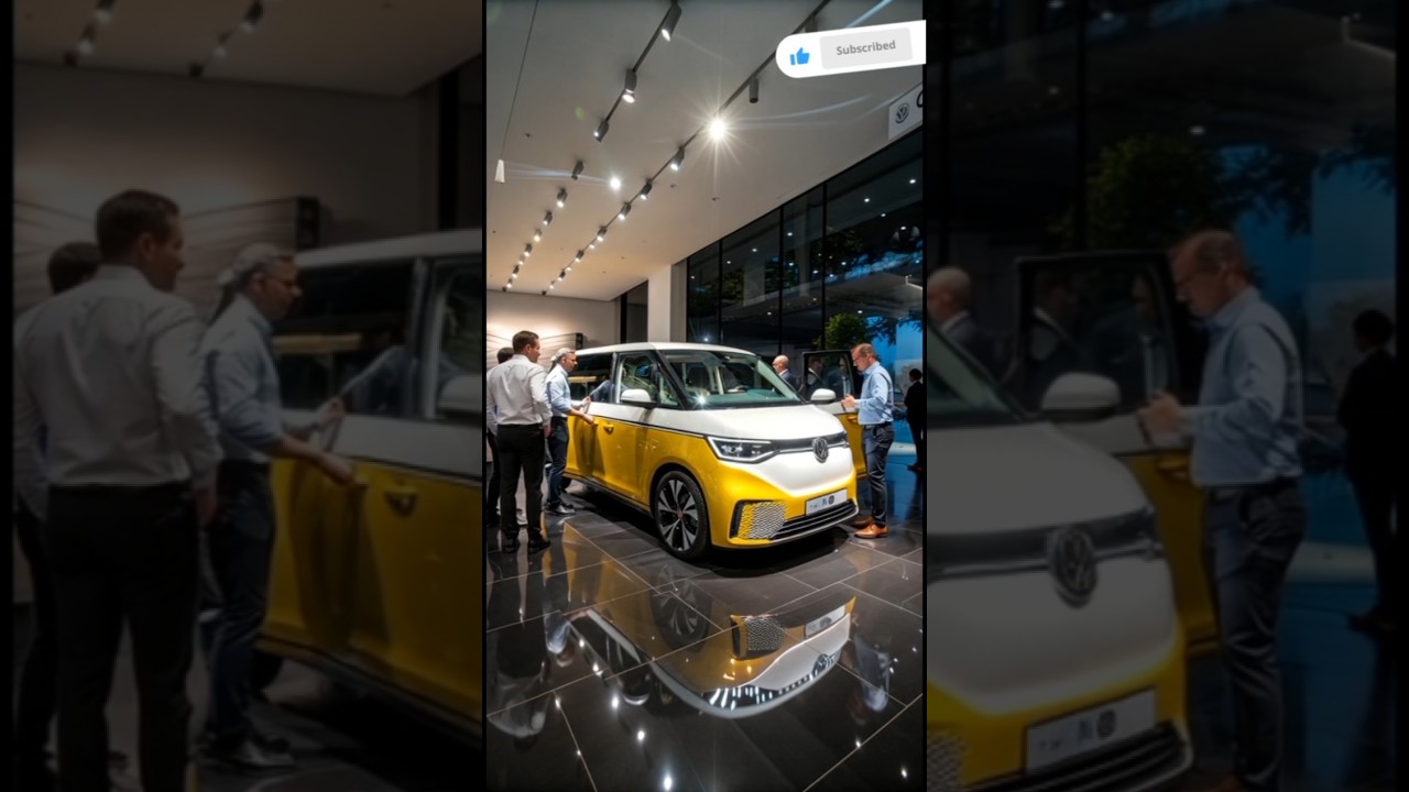 Volkswagen ID.Buzz 2026 Interior | Future of Electric Comfort | German EV Innovation #vwidbuzz #