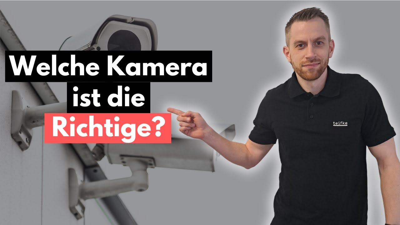 Videoüberwachung: Welche Kameratypen gibt es?