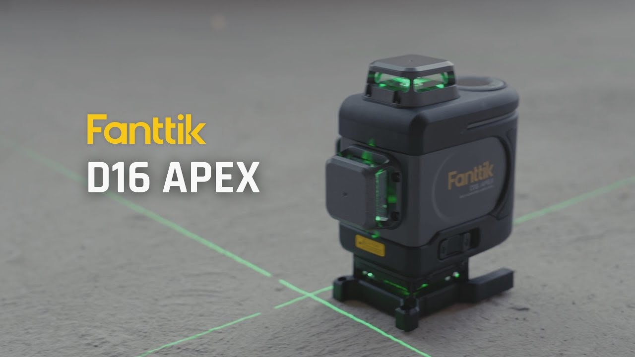 Fanttik D16 Apex 4x360° Laser Level | Idea for Fantastic Life