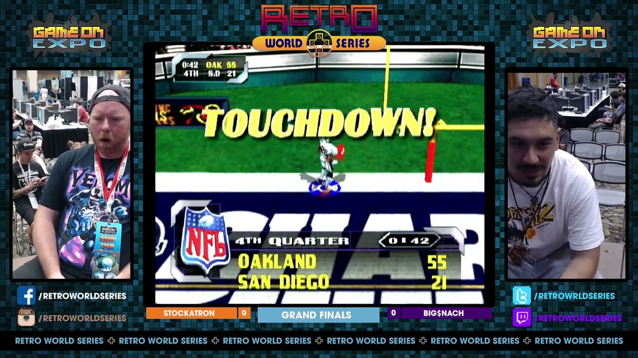 Stockatron vs Big$Nach (Grand Finals) - NFL Blitz 2000 (Dreamcast) - Game On Expo 2022