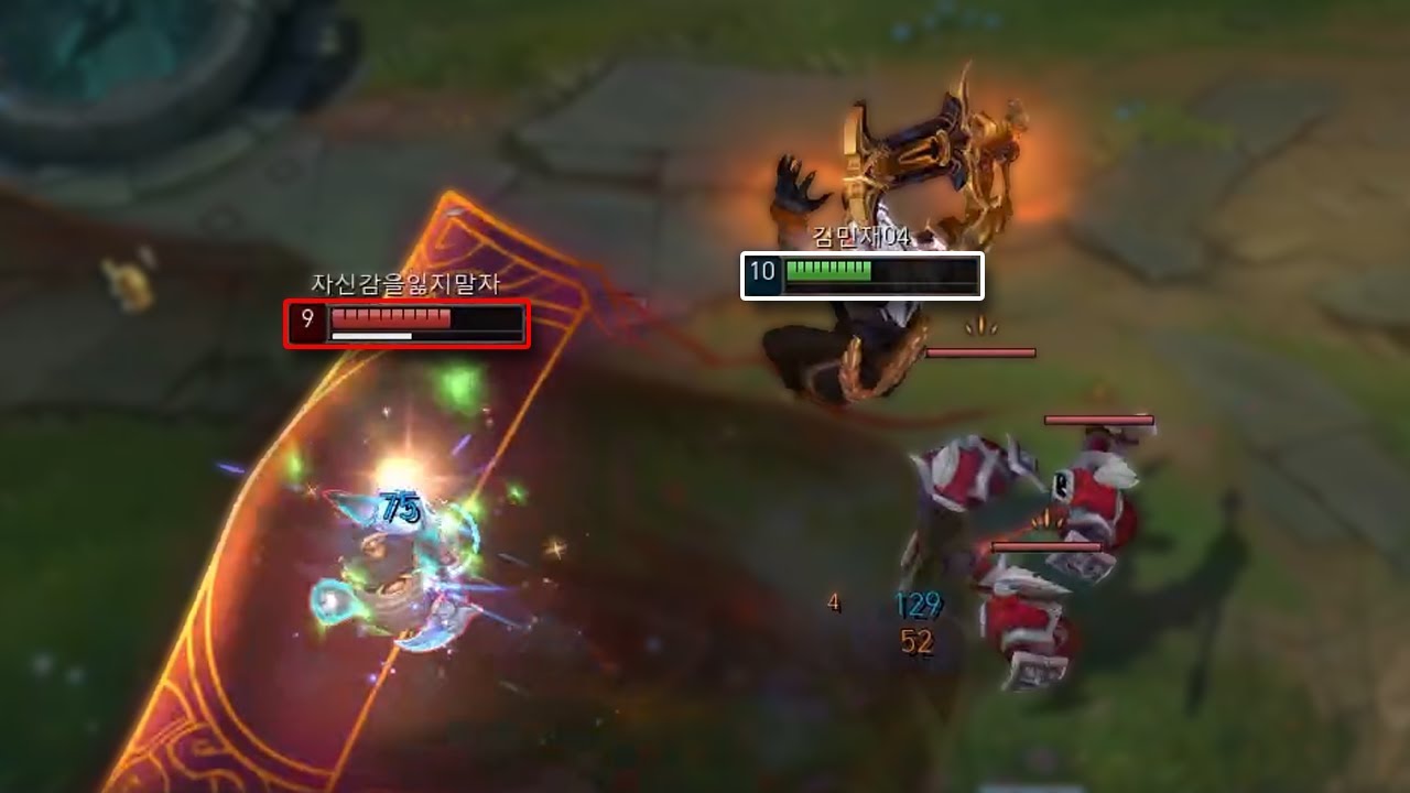 챌린저 1500점 나르 vs 그냥 김민재