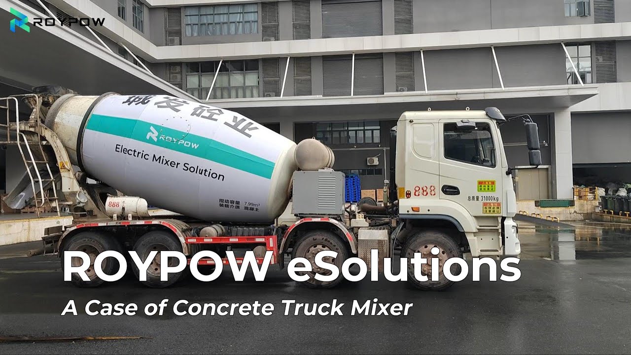 Electric Retrofit for Concrete Mixer Trucks: Save Up to 85% Operating Costs | Case Study