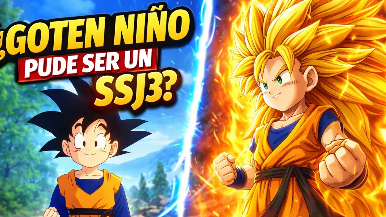 ¿GOTEN NIÑO PODRÍA SER SUPER SAIYAJIN 3? 😱🔥 El Poder Oculto Que Dragon Ball Nunca Mostró