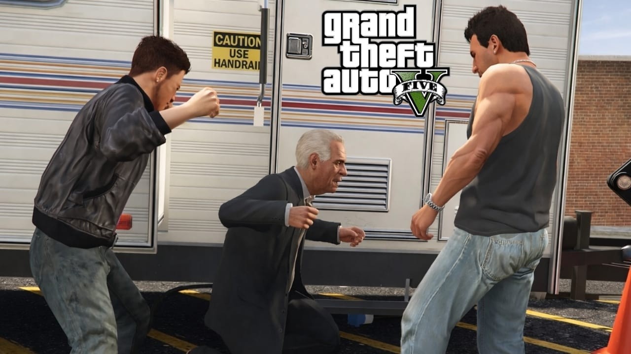 HARUS CEPAT! MANAGER FILM HAMPIR MATI DIHAJAR GANG...GTA V PART 16