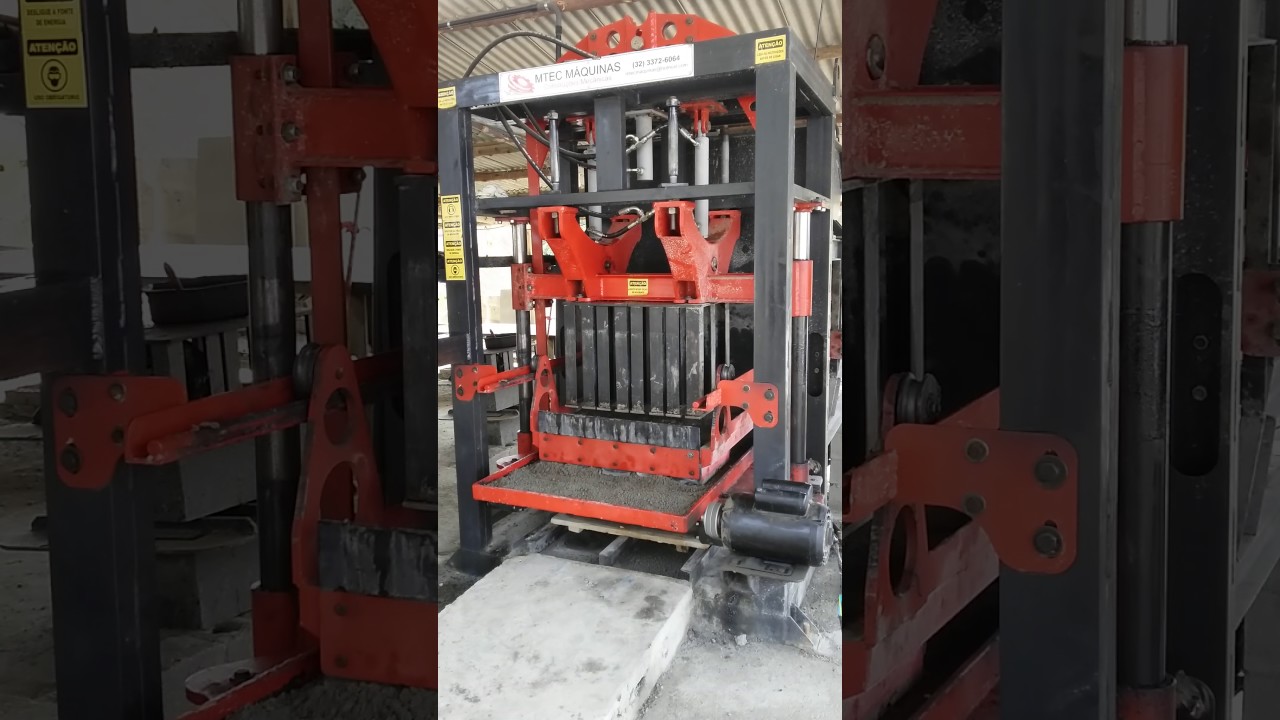 máquina de blocos  hidráulica MT 5000 -  MTEC MÁQUINAS LEIA A DESCRIÇÃO