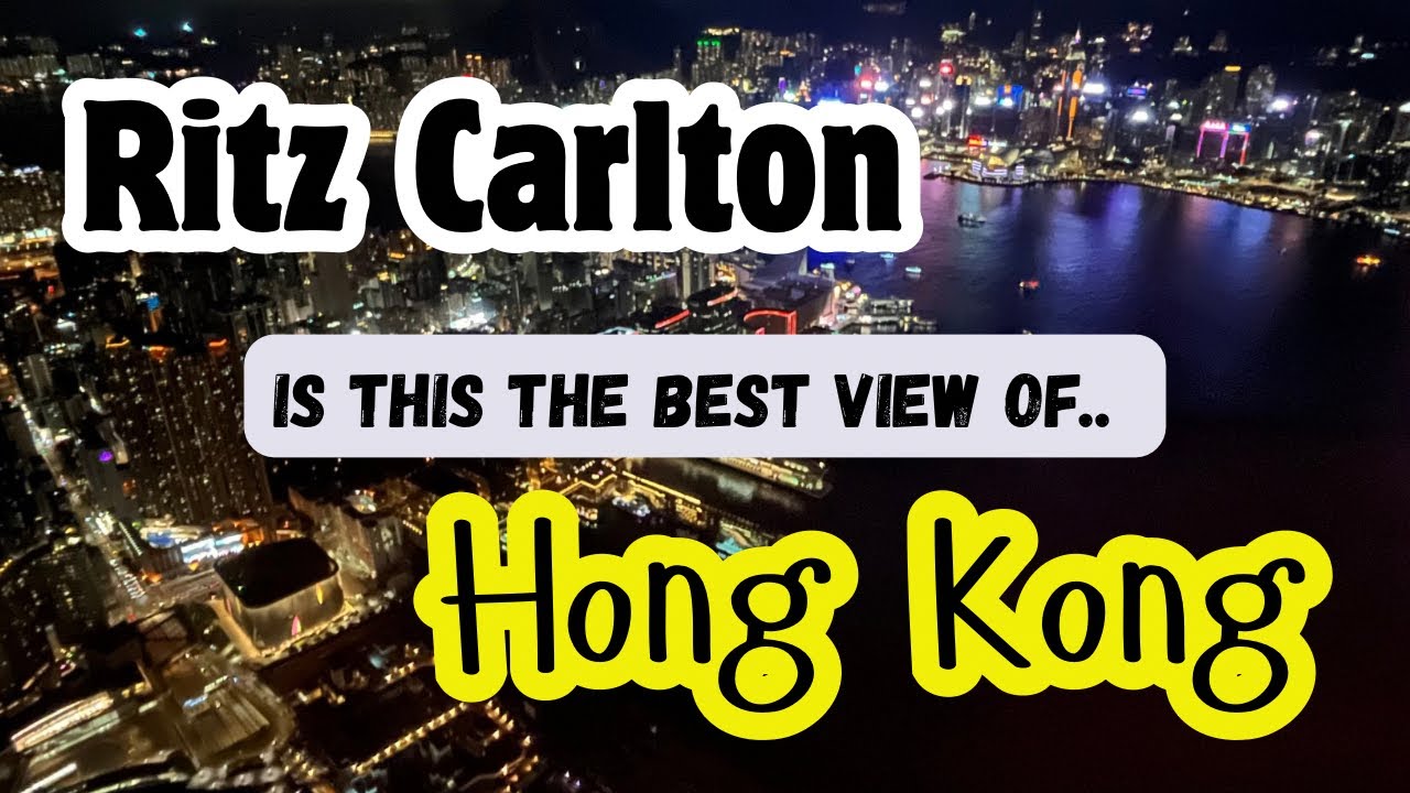OZONE Rooftop Bar at The Ritz‑Carlton | The Highest Bar in Asia with Unbelievable Views