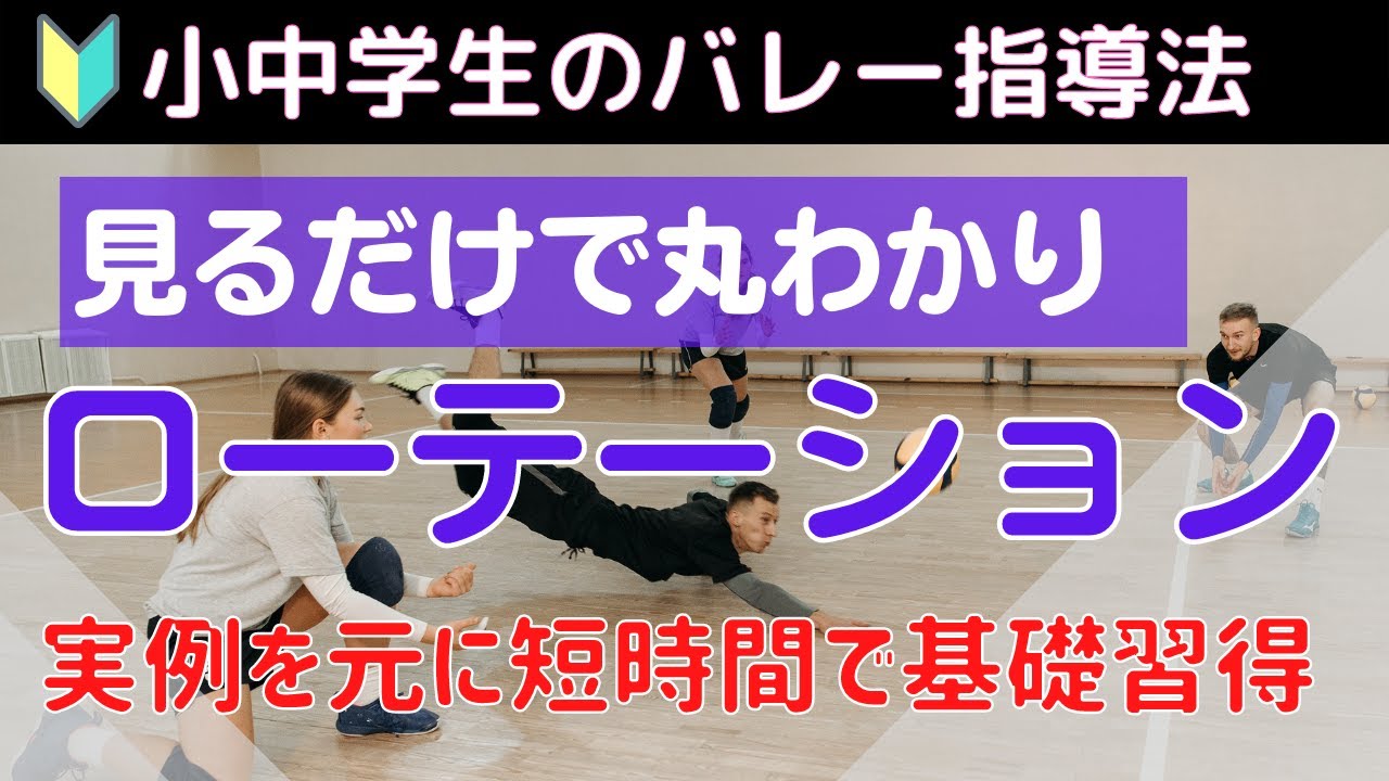 【短時間でマスター】ローテーションの基礎