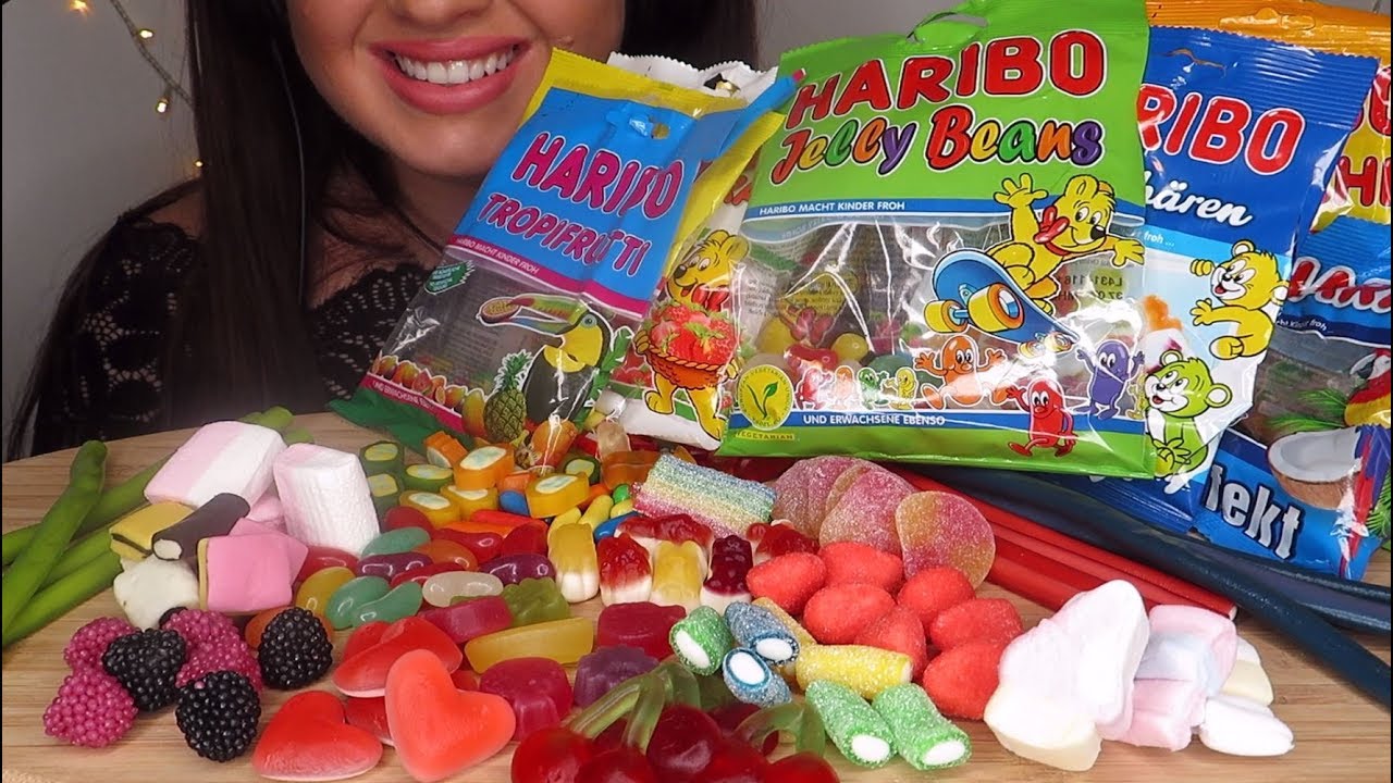 ASMR HARIBO CANDY !!!Extreme Chewy Eating Sounds!!! *No Talking*