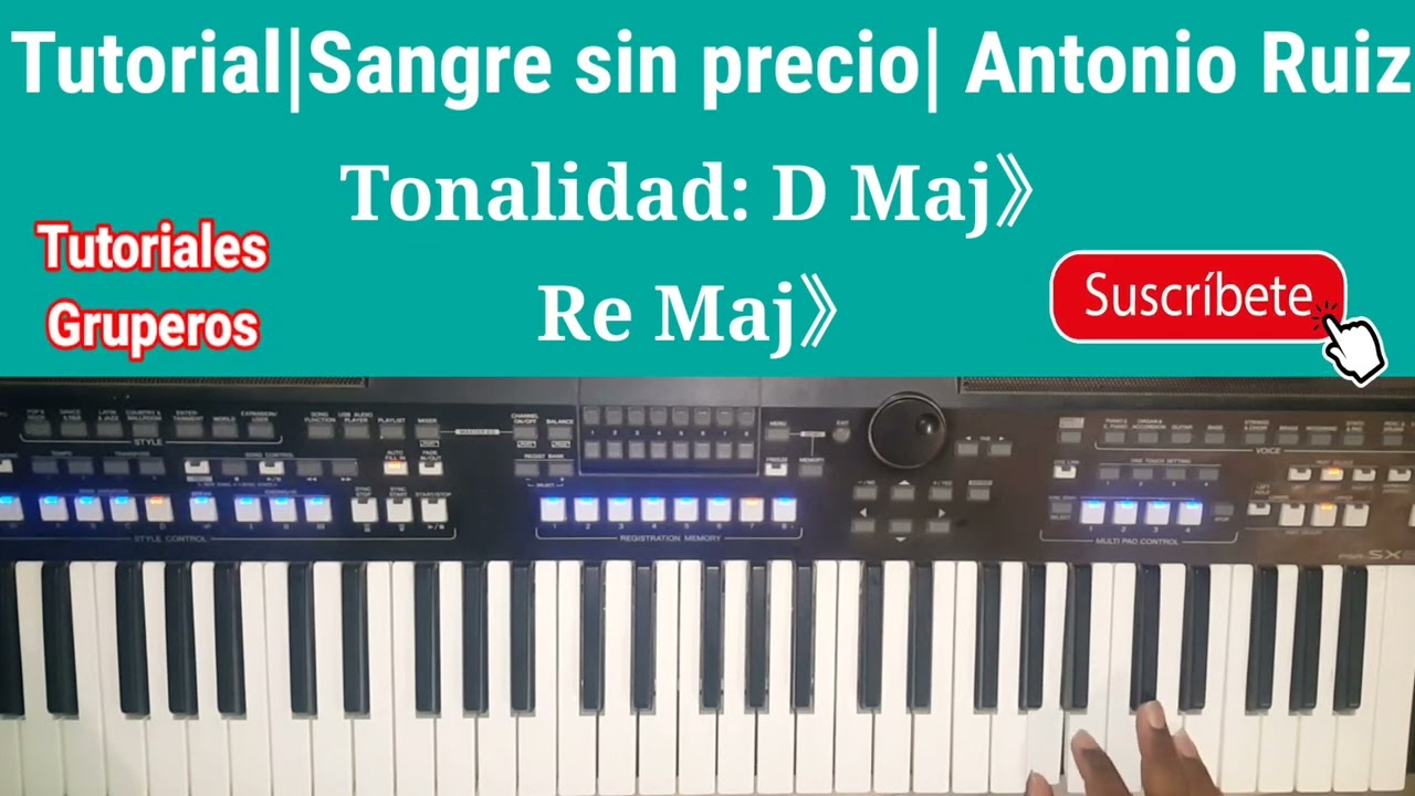 Tutorial |Sangre sin precio |Antonio ruiz