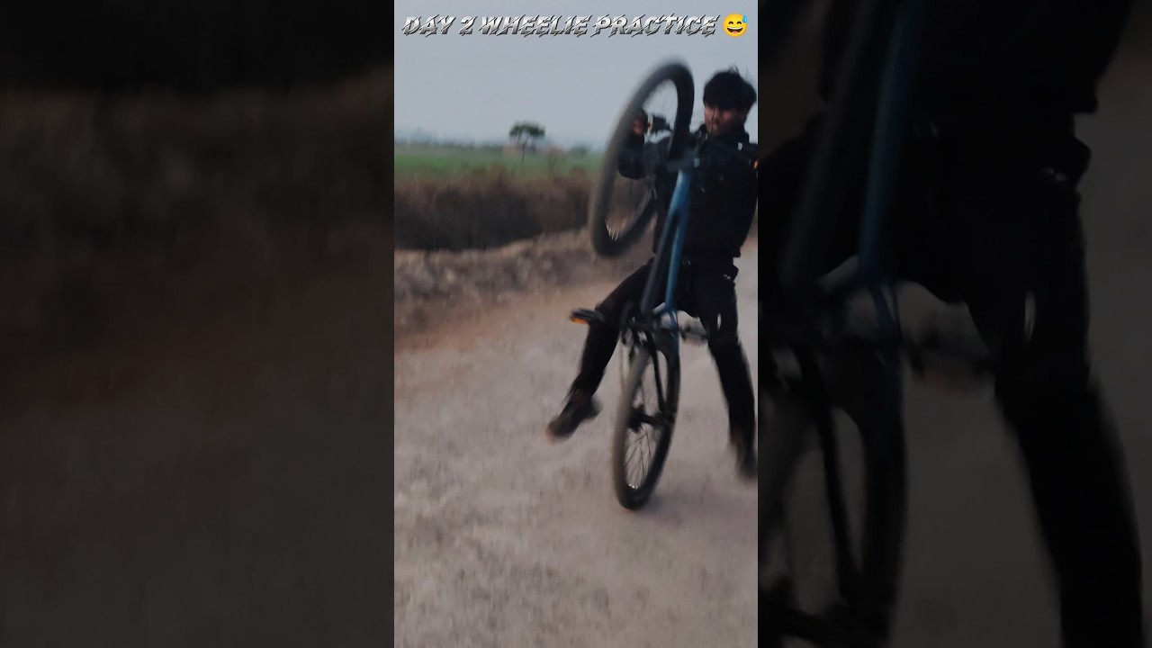 Wheelie Practice Day 2 | Rear Brake Control 