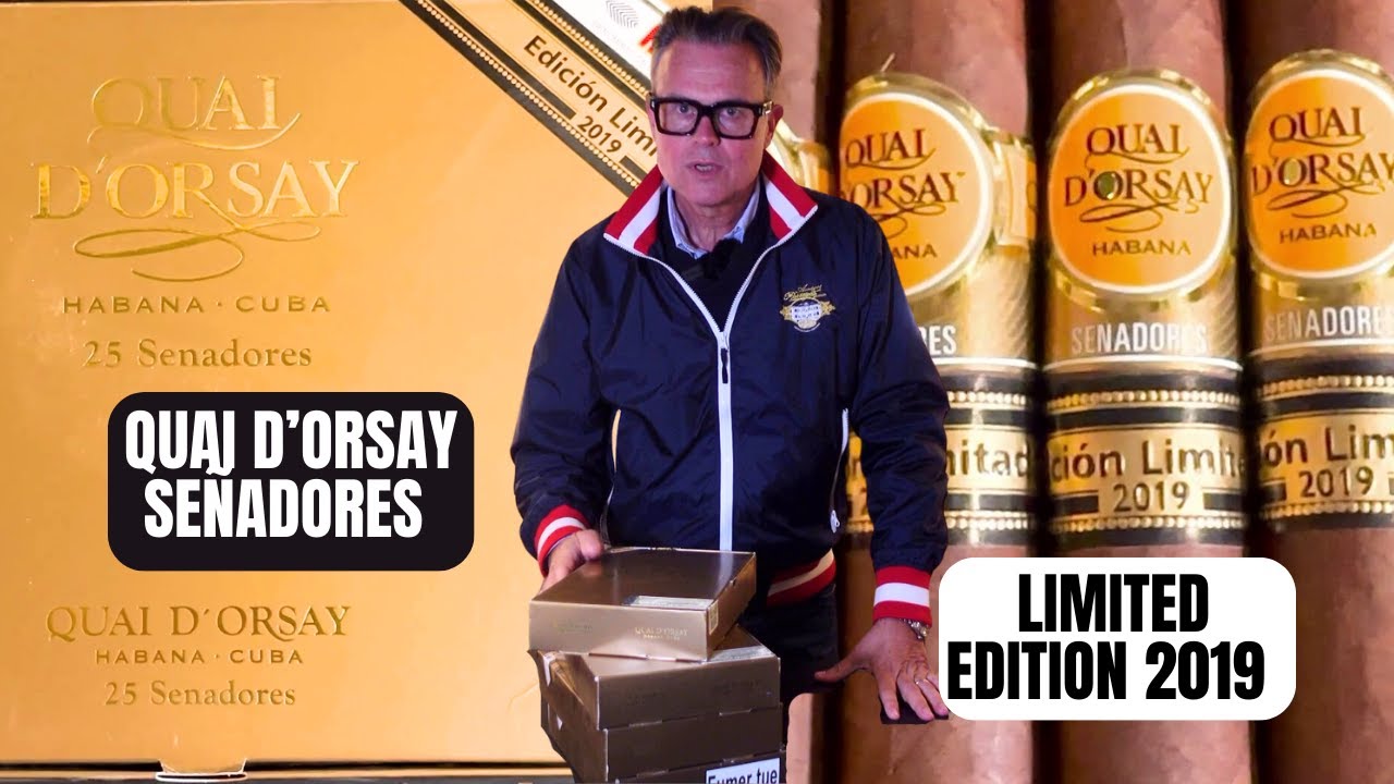🇨🇺 CUBAN CIGARS - QUAI D'ORSAY SE&Ntilde;ADORES - LIMITED EDITION 2019