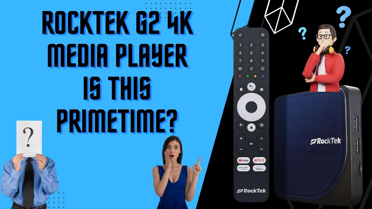 RockTek G2 4K Media Player | Bitrate Testing | 4K REMUX/HDR10+ | Dolby Atmos/DTSX MA