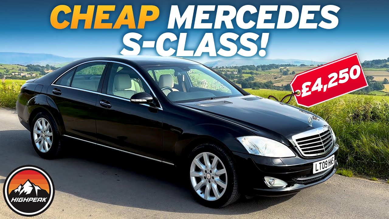I BOUGHT A CHEAP LOW MILEAGE MERCEDES S-CLASS FOR £4,250!