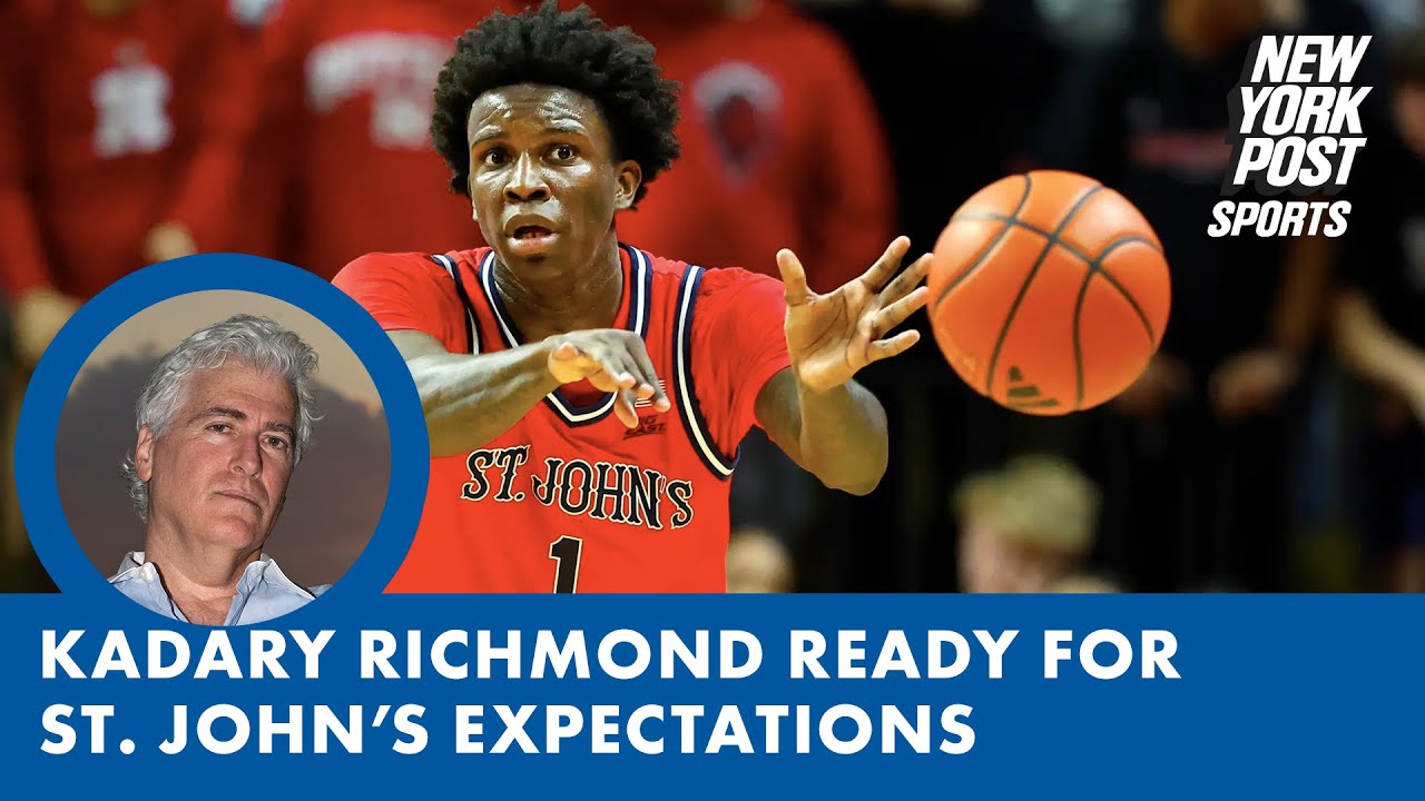 Sundays with Serby: New transfer Kadary Richmond embraces playing for St. John's and Rick Pitino