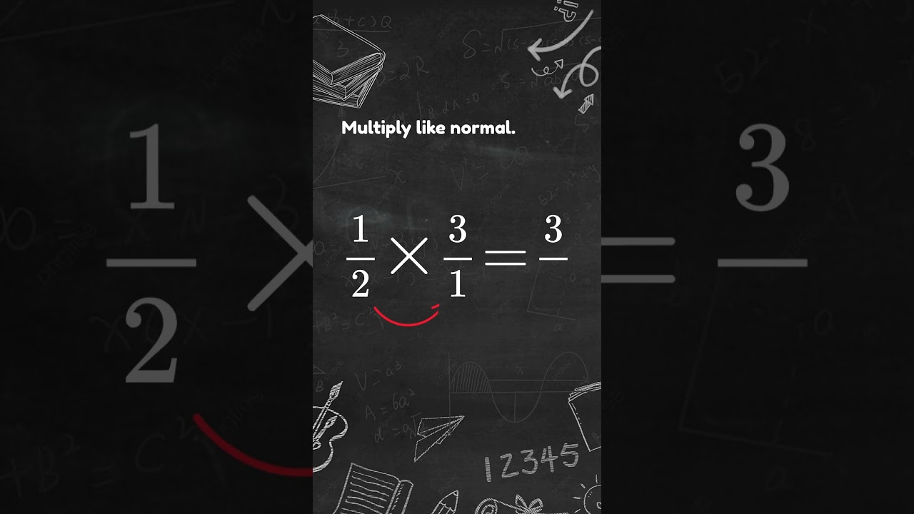 Dividing Fraction made EASY! #mathmagic