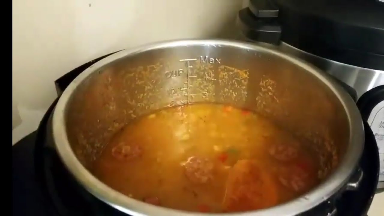 Authentic Cuban Split Pea Soup | Potaje de Chícharos Cubanos in a Pressure Cooker