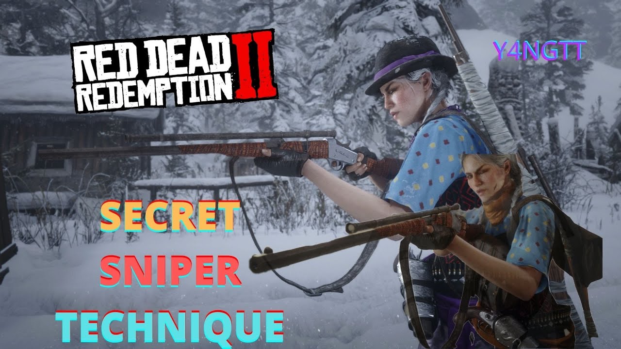 SECRET SNIPER Technique I HOW TO DO Scope Cancel animation tips and tricks in Red Dead Online