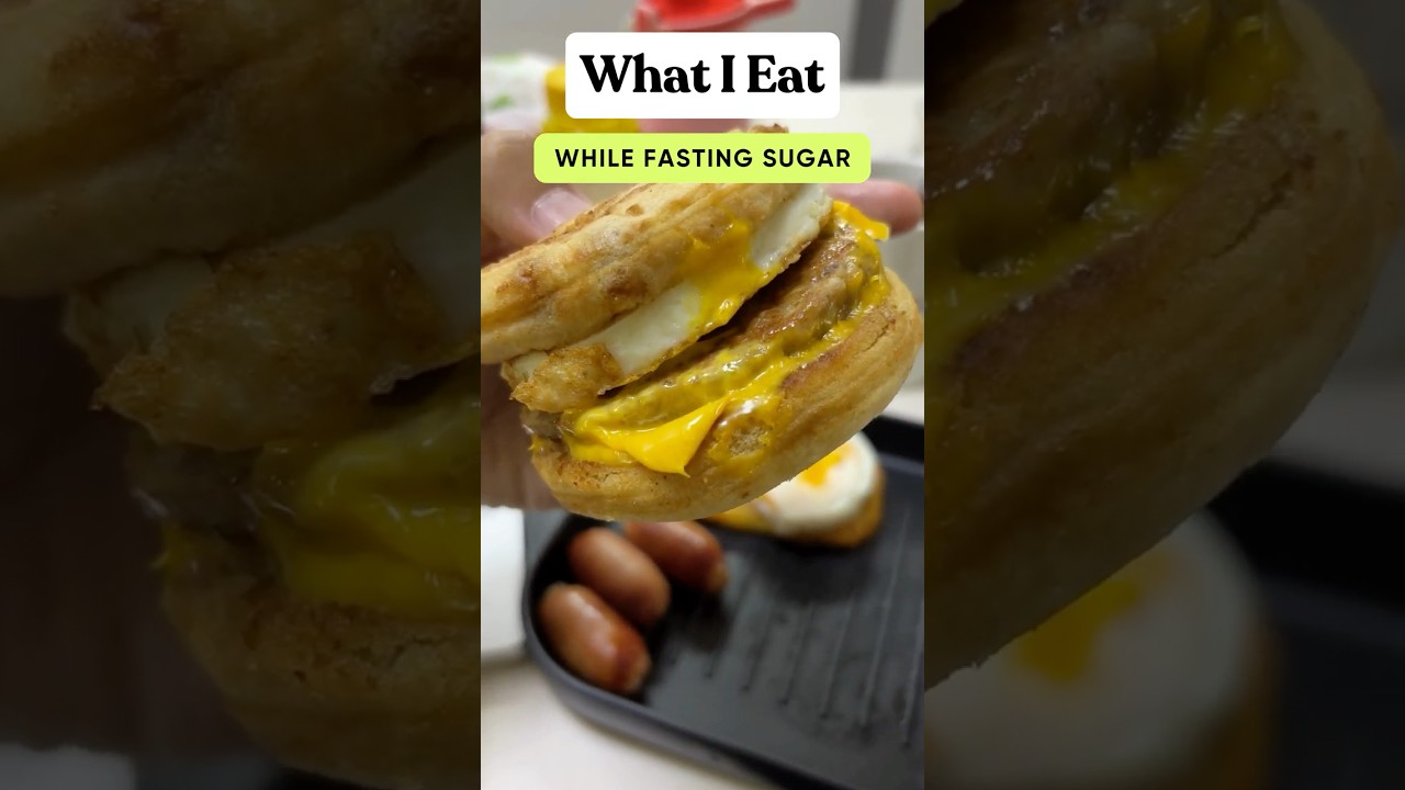 What I ate over the weekend while fasting sugar  