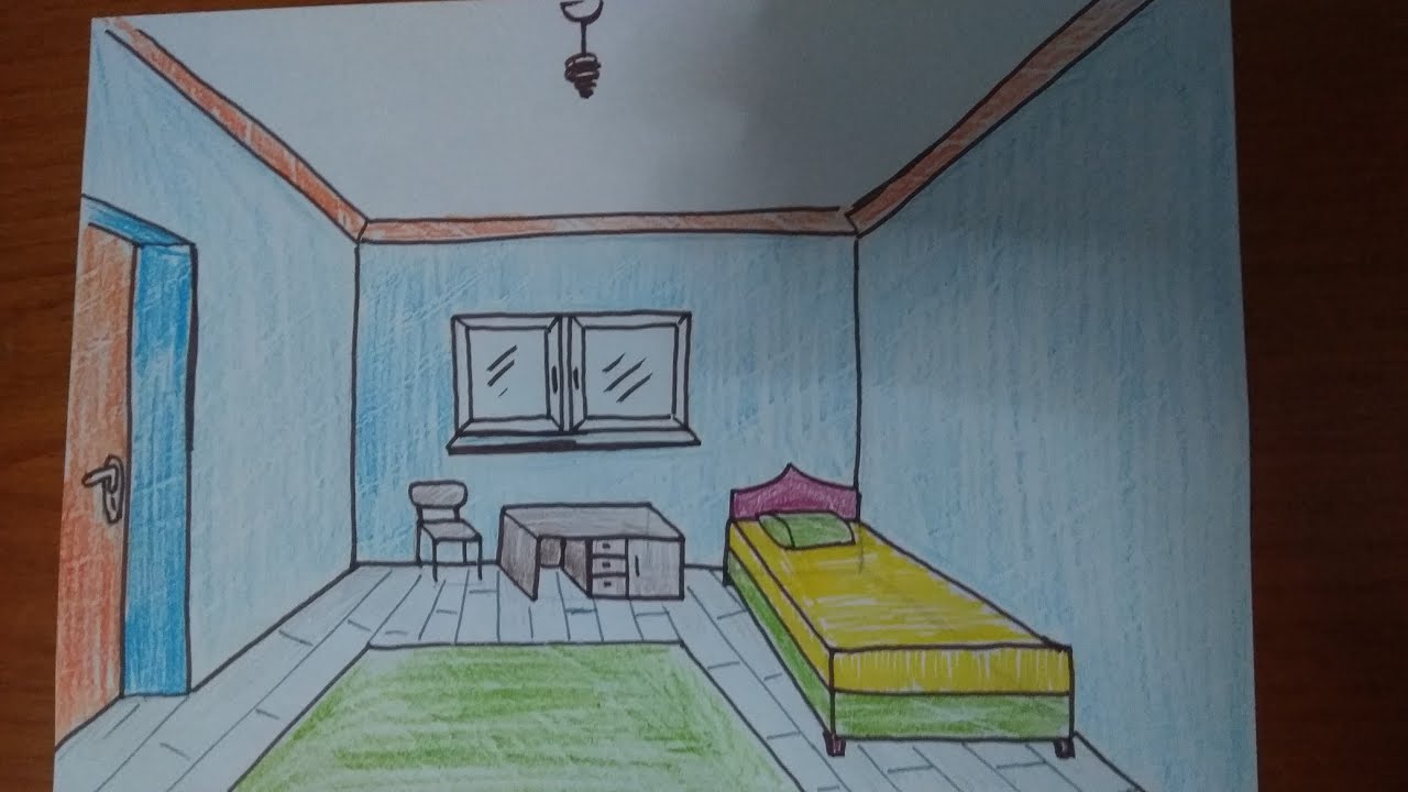 Oda Çizimi En kolay / Drawing room