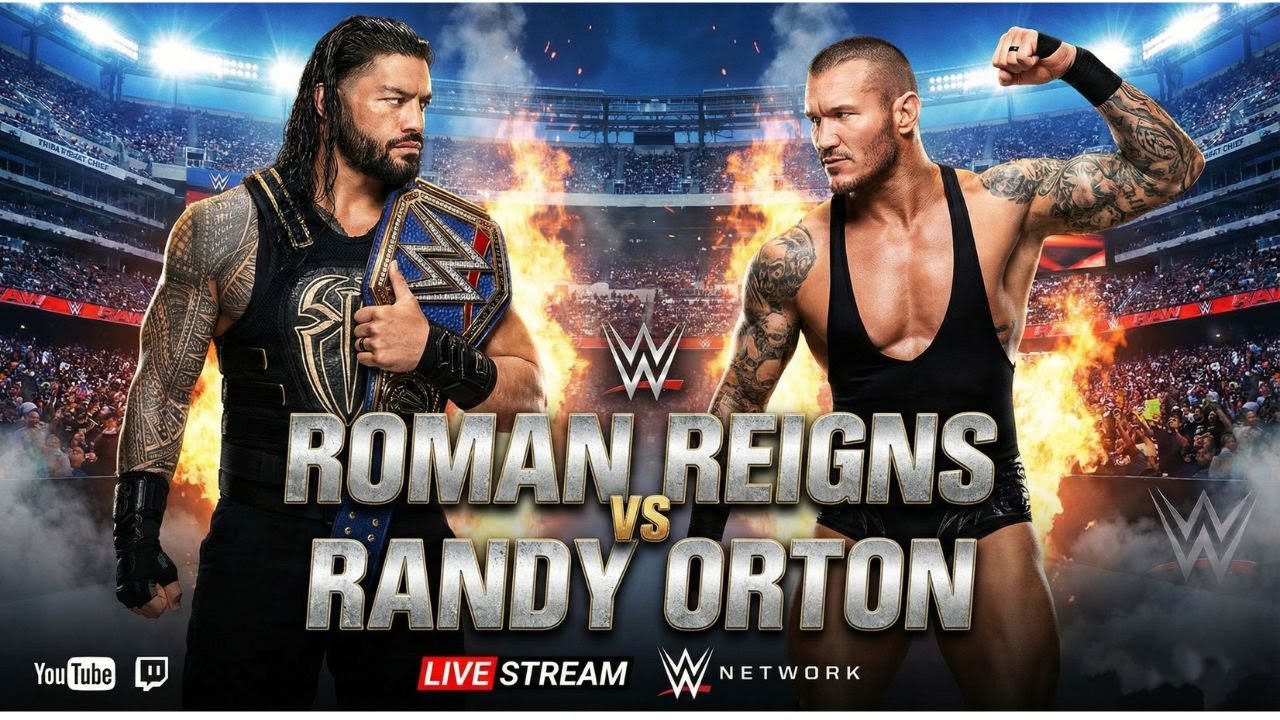 Roman Reigns vs. Randy Orton💥🐍RKO vs.SPEAR:WHO IS FASTER?| WWE 2K25 #verticallive #wwe2k25 #shorts
