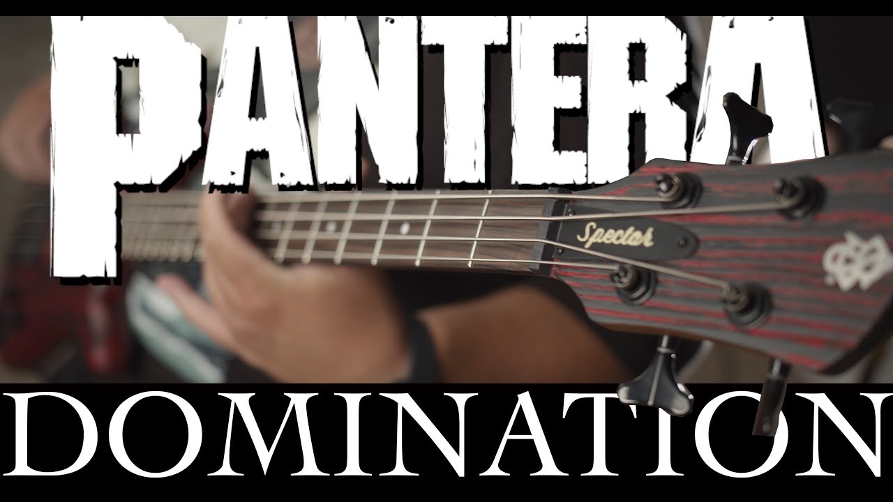 [BASS COVER] Pantera - Domination