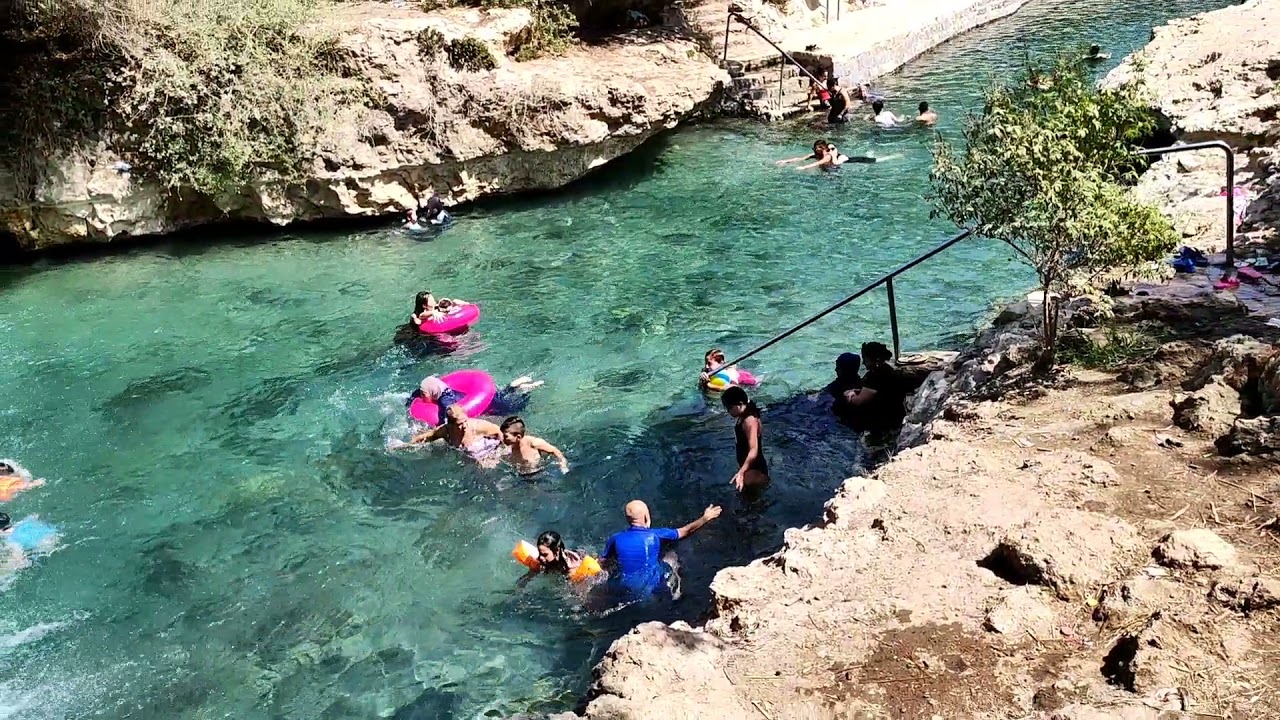 גן השלושה (סחנה), המקום הכי הכי יפה בצפון. מים נקיים וזורמים 1700 קוב מים לשעה