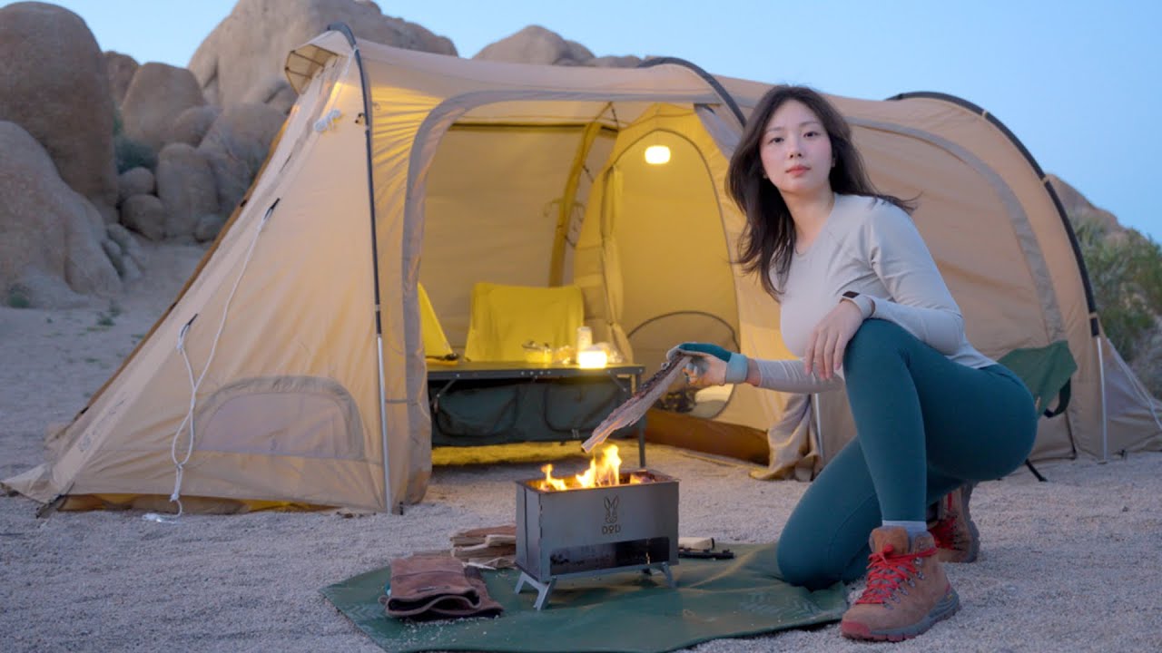 Кемпинг в пустыне 🏕 Уютное убежище для летнего кемпинга | DOD USA