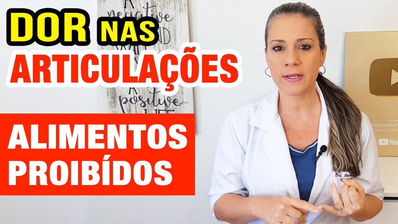 Alimentos Que Pioram as Dores nas Articulações