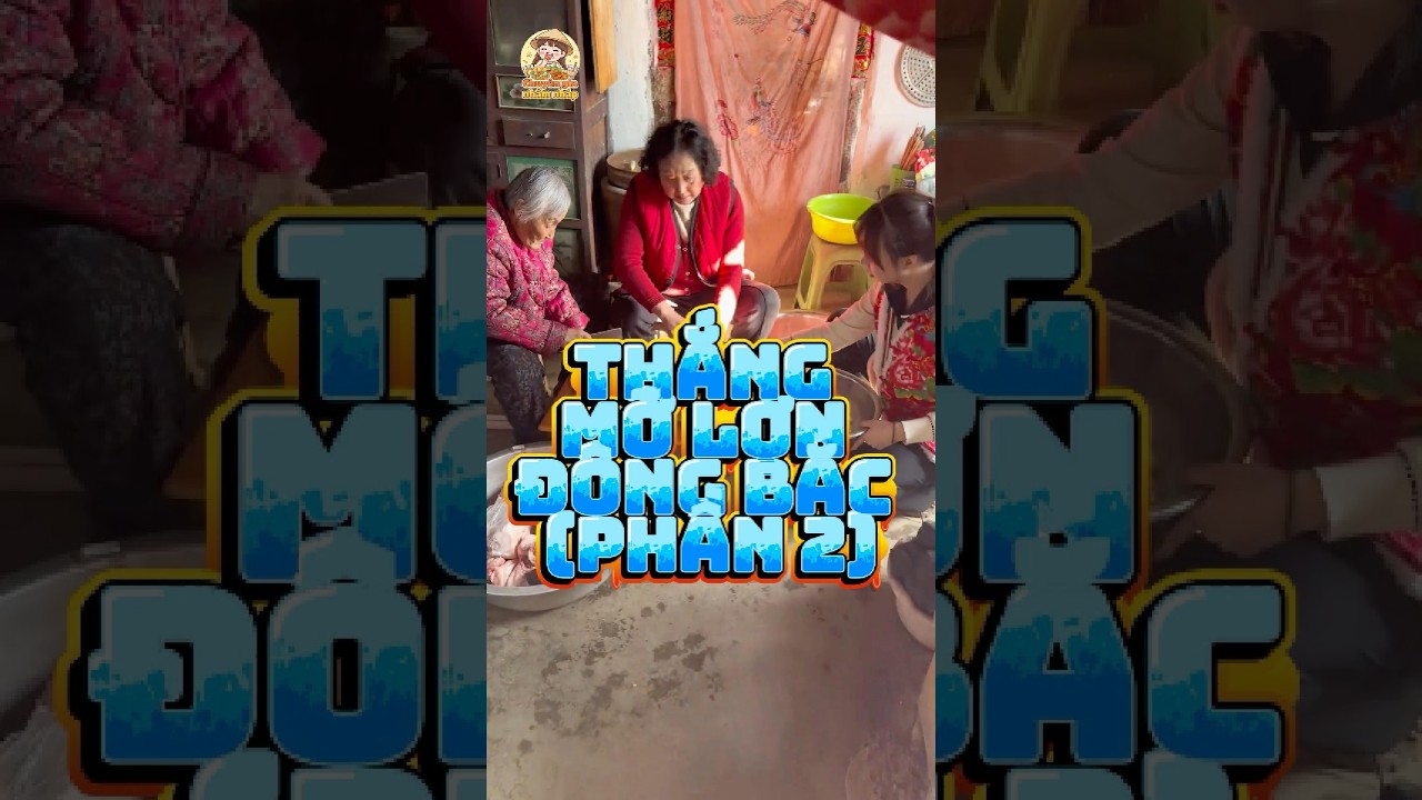 Thắng mỡ lợn Đ&ocirc;ng Bắc (Phần 2) #shorts #youtubeshorts #ẩmthựctrungquốc #food #anngon