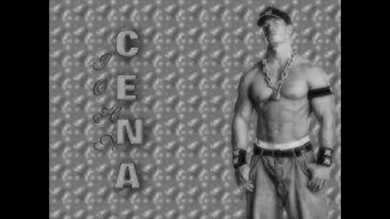 John Cena OLD theme song, 'Basic Thuganomics' 1080p HD with Arena Effects :D w/Lyrics