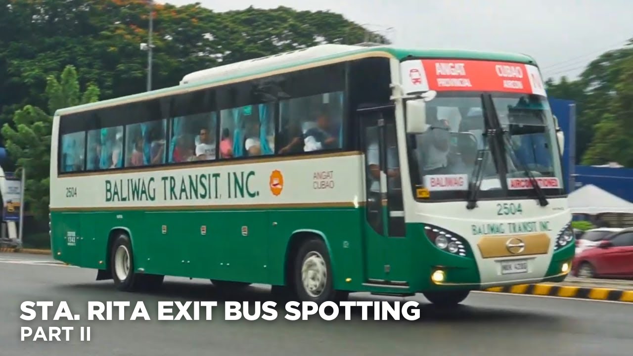 NLEX Sta Rita Exit Bus Spotting | Part II