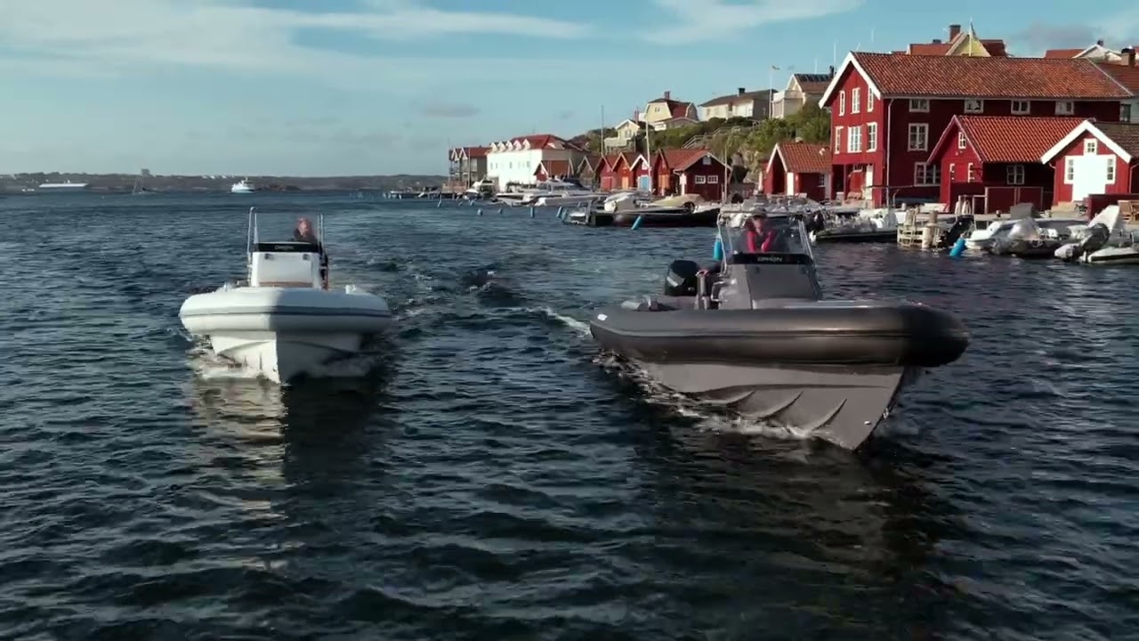 Northstar Orion 7 och Orion 8 - Från Fiskebäckskil ut på ett blåsigt hav