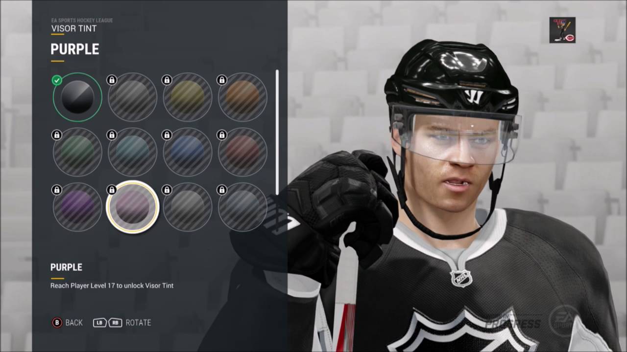 NHL 17 Beta EASHL Player Customization Walkthrough