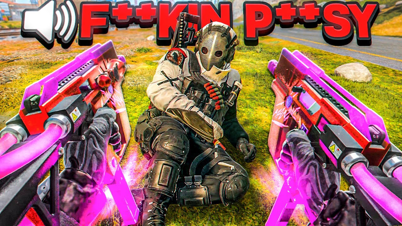 Making Enemies RAGE with PINK WEAPONS 😂