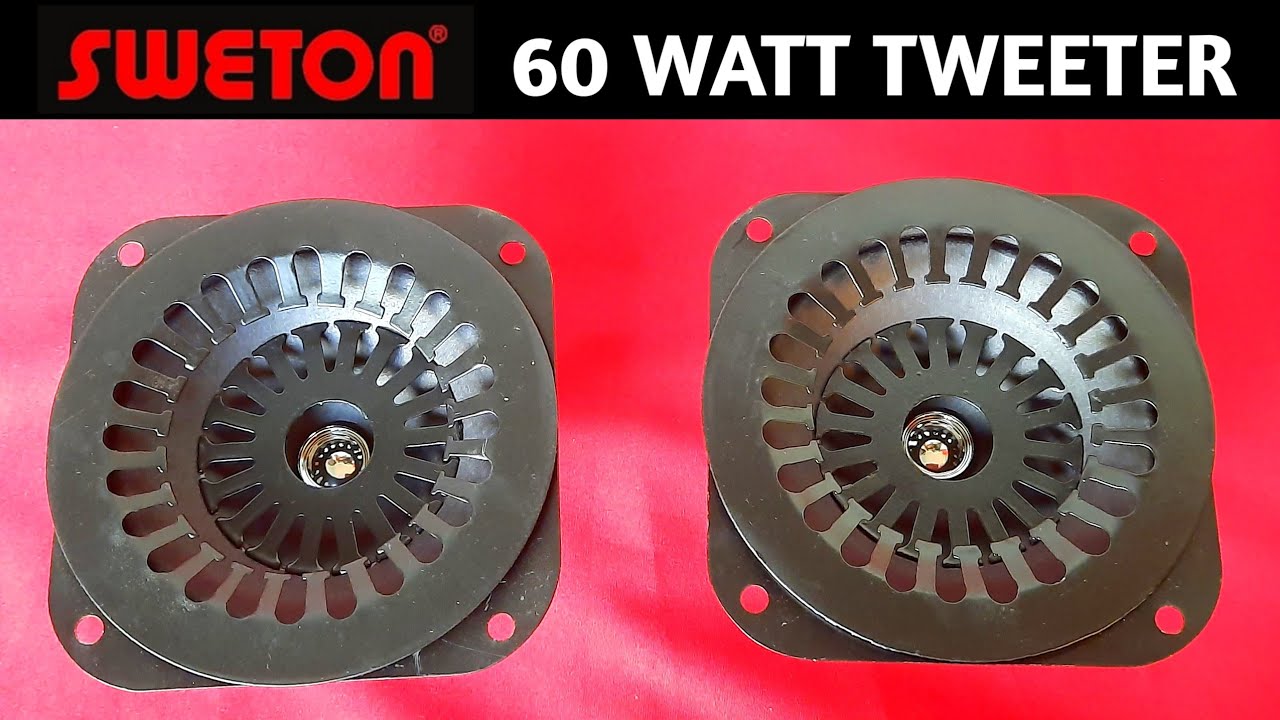 Sweton 60 watt tweeter | Sweton 4 inch cone tweeter