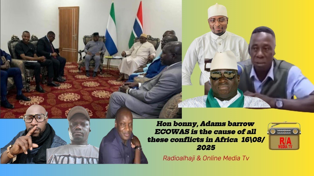 WHAT GOES ROUND COMES ROUND, Adama barrow, (ECOWAS) is the cause of all these conflicts in Africa.