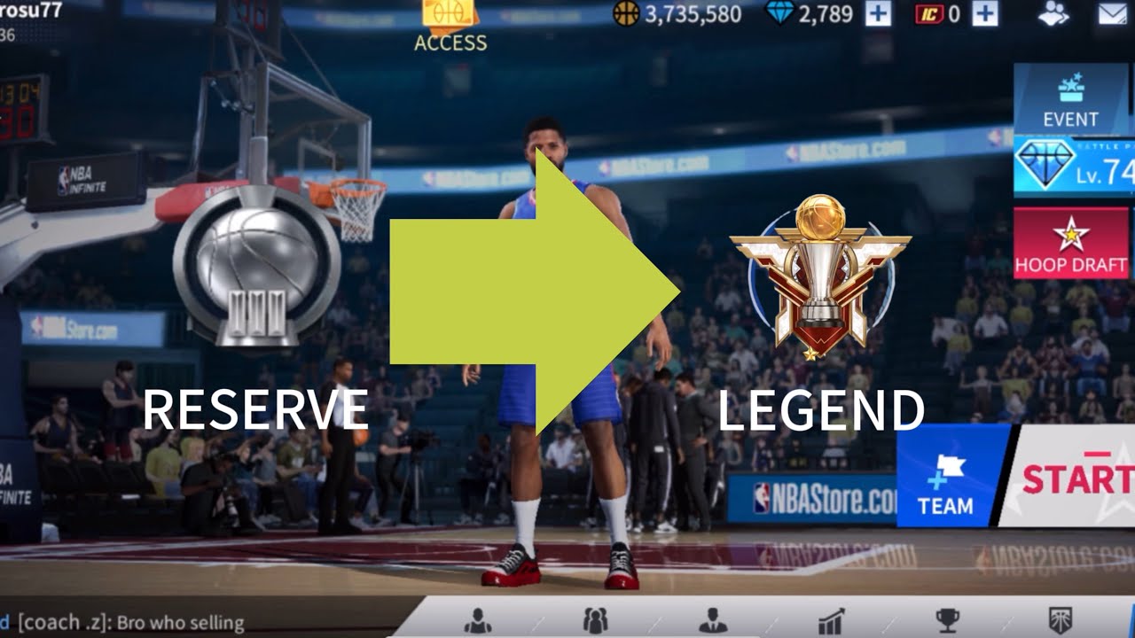 HOW I GOT FROM RESERVE TO LEGEND!! NBA INFINITE TIPS AND TRICKS IN 3v3 RANKED AND GAMEPLAY