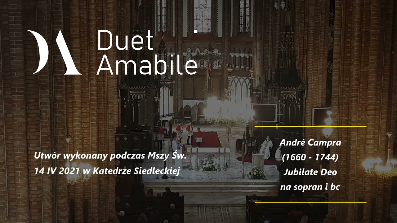 André Campra (1660 - 1744) Jubilate Deo