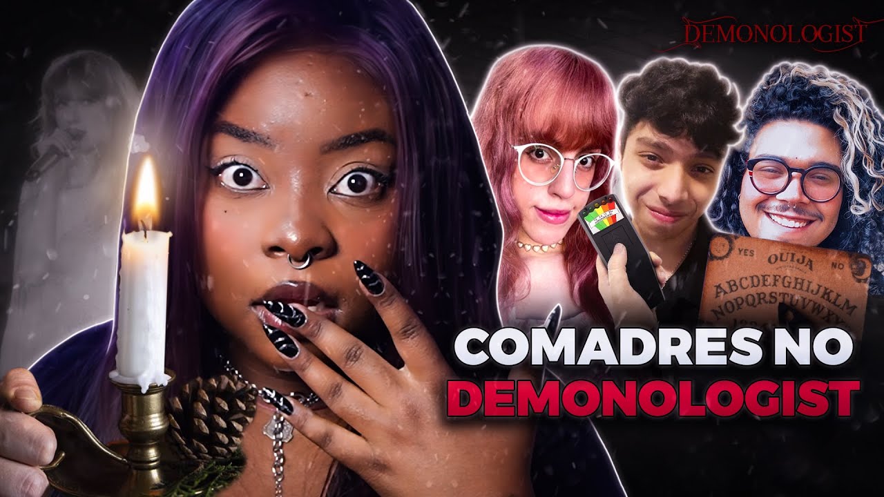 Jinkiwinkki jogando DEMONOLOGIST com Clarity Snicket, Little Shimas & Lyslysz - #1