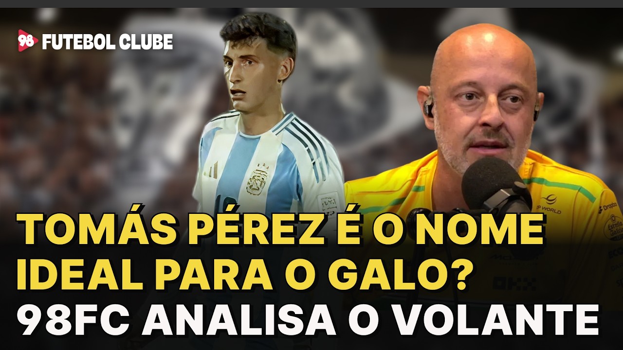 98FC comenta sobre o possível novo reforço do Atlético: Tomás Pérez