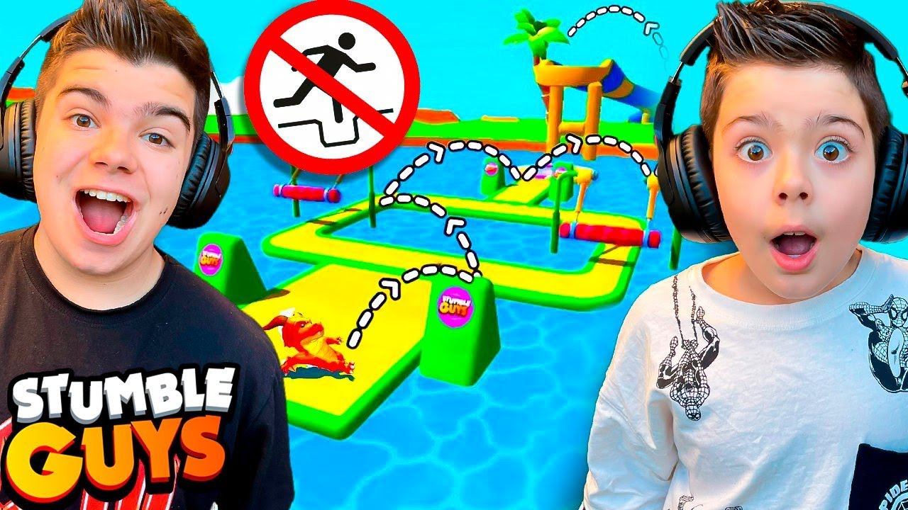 PROHIBIDO HACER DOBLE SALTO!!! || STUMBLE GUYS