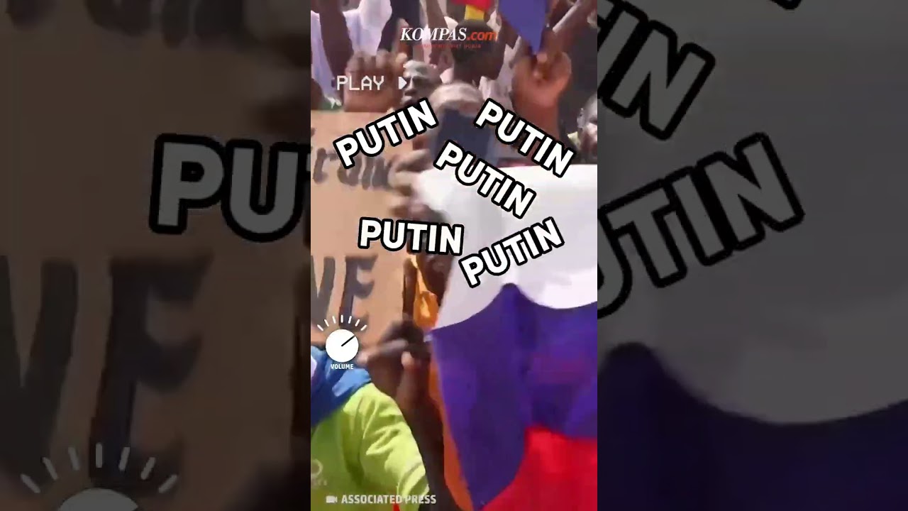 Kala Nama Putin Diserukan di Massa Pro-Militer Niger, Kenapa Ya?