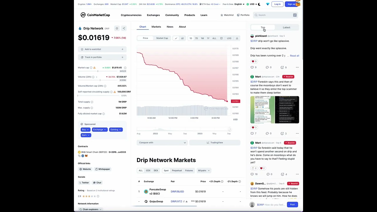 DRIP NETWORK UPDATE - IS FOREX SHARK DONE?!