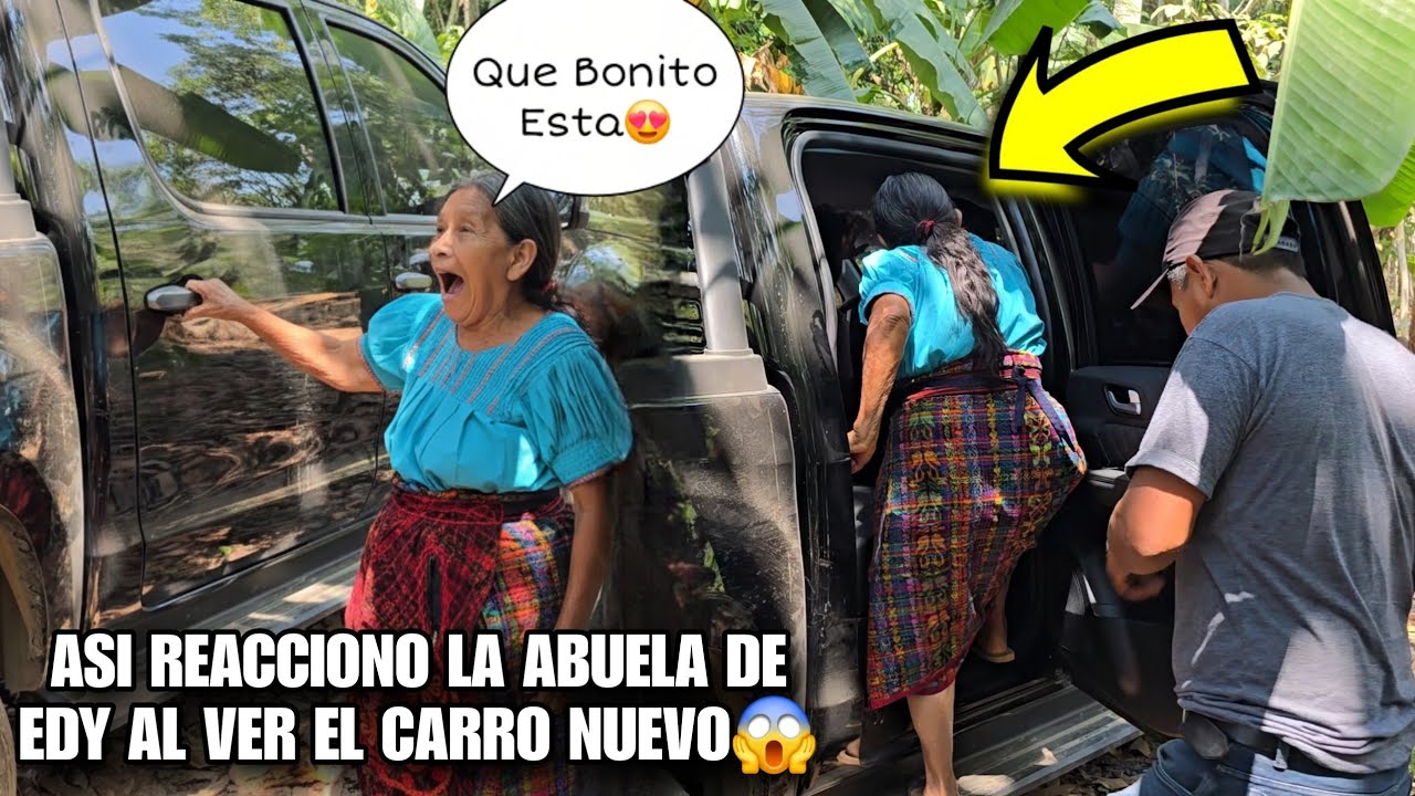 Hoy EDY Llevo a Pasear a Su Abuela😍El La Llevo a Estrenar El Carro a Este Bonito Lugar😱Miren A Donde